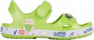 Coqui Sandały dla dzieci Coqui Yogi zielone 8861-632-1546A 23-24 5