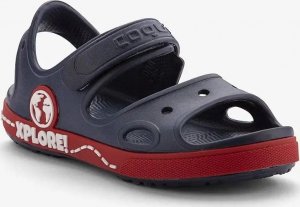 Coqui Sandały dla dzieci Coqui Yogi granatowo-czerwone 8861-407-2109A 23-24 5