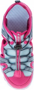 hitec Sandały dziecięce Hi-Tec Sanev Jr różowo-jasnoniebieskie rozmiar 31 5