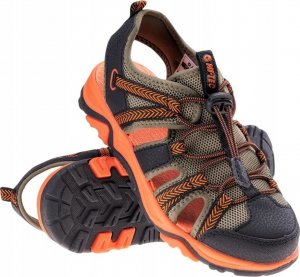 hitec Sandały dziecięce Hi-Tec Sanev Jr czarno-pomarańczowe rozmiar 33 2
