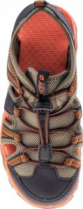 hitec Sandały dziecięce Hi-Tec Sanev Jr czarno-pomarańczowe rozmiar 33 6