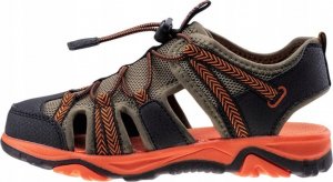 hitec Sandały dziecięce Hi-Tec Sanev Jr czarno-pomarańczowe rozmiar 33 7