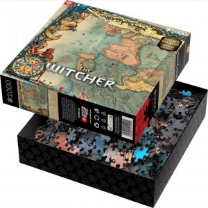The Witcher 3 (Wiedźmin 3) The Northern Kingdoms Puzzle 1000 2