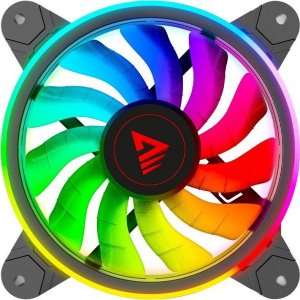 Wentylator Savio FAN-01 ARGB Czarny 4-pack + Hub + Pilot (SAVGFAN-01) 6