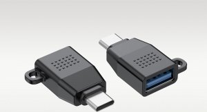 Adapter USB Budi Adapter USB 3.0 do USB-C OTG (czarny) 2