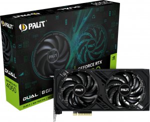 Karta graficzna Palit GeForce RTX 4060 Dual 8GB GDDR6 (NE64060019P1-1070D) 1