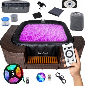 Jacuzzi ogrodowe Thunder DOPPIO 185 cm x 65 cm 1