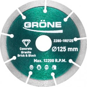 Grone Tarcza diamentowa segmentowa 125 mm GDB-S-PRO 1