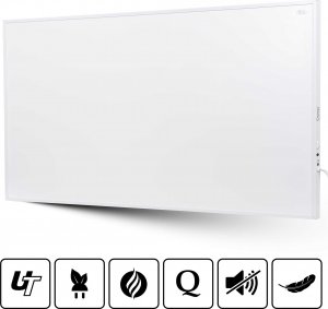 Grzejnik Cronos Zestaw Panel grzewczy IR CRONOS Carbon P800 White + Nogi 4