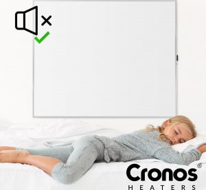 Grzejnik Cronos Panel grzewczy IR CRONOS Synthelith PRO CRP-1200TWP Grey 4