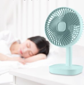 Wentylator Cronos Wentylator biurkowy Cronos UF02 Błękitny 8