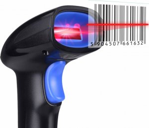 Czytnik kodów kreskowych Heckermann Przewodowy czytnik skaner kodów kreskowych 1D Heckermann YHD-1100 3