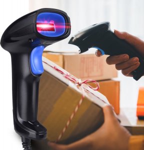 Czytnik kodów kreskowych Heckermann Przewodowy czytnik skaner kodów kreskowych 1D Heckermann YHD-1100 5