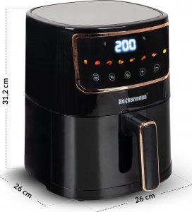 Frytkownica beztłuszczowa Heckermann NDY-AF513R 6