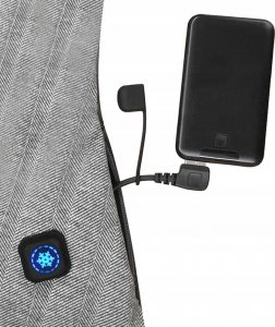 Heckermann Szalik z ogrzewaniem Heckermann PL-528 Szary 4