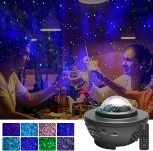 Lampka biurkowa Heckermann Projektor LED lampka nocna Heckermann JK-10-2 Gwiazdy 3