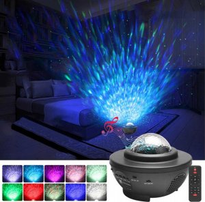 Lampka biurkowa Heckermann Projektor LED lampka nocna Heckermann JK-10-2 Gwiazdy 5