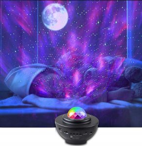 Lampka biurkowa Heckermann Projektor LED lampka nocna Heckermann JK-10-2 Gwiazdy 6