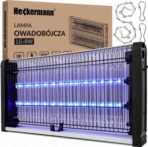 Heckermann Lampa owadobójcza UV Heckermann LG-8W 1