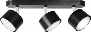 Lampa sufitowa Heckermann Lampa punktowa LED Heckermann 8795316A Czarna 3x głowica 6