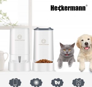 Heckermann Poidło i dozownik karmy dla zwierząt Heckermann 9