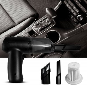 Odkurzacz ręczny Heckermann Odkurzacz samochodowy Heckerman A-011 1200mah Bezprzewodowy Czarny 2