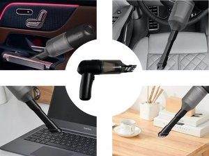 Odkurzacz ręczny Heckermann Odkurzacz samochodowy Heckerman A-011 1200mah Bezprzewodowy Czarny 6