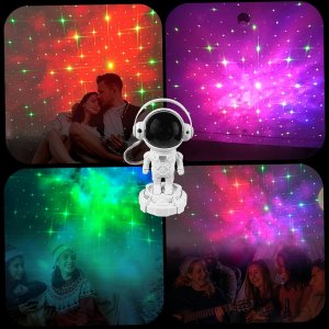 Heckermann Projektor gwiazd LED astronauta Heckermann JK-10-5 9