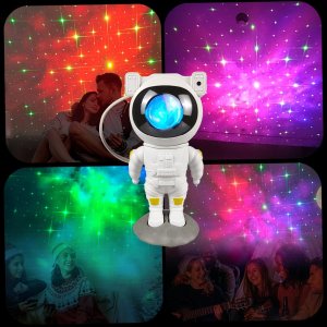 Heckermann Projektor gwiazd LED astronauta Heckermann W 2