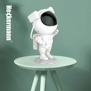 Heckermann Projektor gwiazd LED astronauta Heckermann W 8