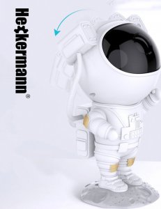 Heckermann Projektor gwiazd LED astronauta Heckermann W 9