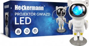 Heckermann Projektor gwiazd LED astronauta Heckermann W 10