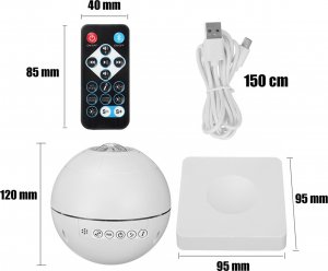 Heckermann Projektor gwiazd LED Heckermann BL-XK02 3