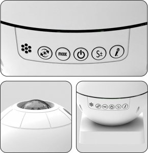 Heckermann Projektor gwiazd LED Heckermann BL-XK02 5