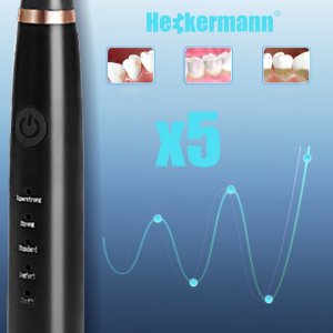 Heckermann Szczoteczka do zębów + scaler Heckermann LC-H156 Czarna 3