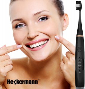 Heckermann Szczoteczka do zębów + scaler Heckermann LC-H156 Czarna 8