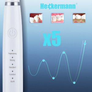 Heckermann Szczoteczka do zębów + scaler Heckermann LC-H156 Biała 3