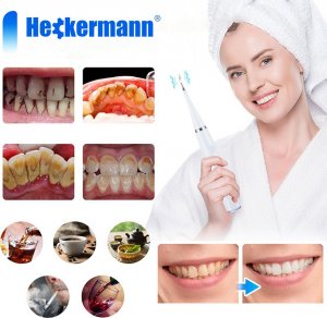 Heckermann Szczoteczka do zębów + scaler Heckermann LC-H156 Biała 5