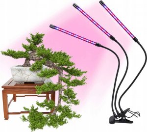 Heckermann Lampa do wzrostu roślin Heckermann - 27W - 3 głowice 4