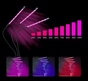 Heckermann Lampa do wzrostu roślin Heckermann - 27W - 3 głowice 6