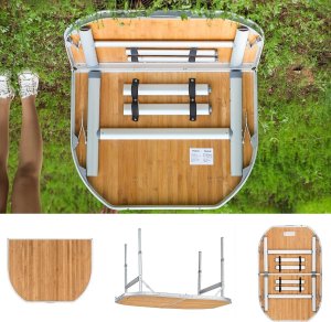 King Camp Stół Kempingowy KING CAMP Bambus 120 x 80 cm 3