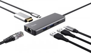 Stacja/replikator Trust Multi-port USB-C (24968) 7
