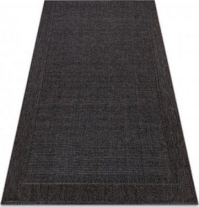 Dywany Łuszczów Dywan TIMO 5000 SZNURKOWY SIZAL outdoor, ramka czarny, 120x170 cm 1