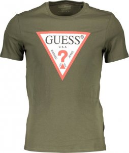 Guess GUESS JEANS MĘSKI T-SHIRT Z KRÓTKIM RĘKAWEM ZIELONY 2XL 1