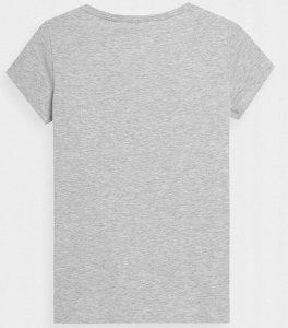 4f Koszulka damska 4F chłodny jasny szary melanż H4Z22 TSD353 27M L 4