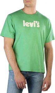Levi`s T-shirty marki Levis model 16143 kolor Zielony. Odzież Męskie. Sezon: Wiosna/Lato XS EU 1