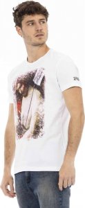 Trussardi Action T-shirty marki Trussardi Action model 2AT20 kolor Biały. Odzież Męskie. Sezon: 3XL 2