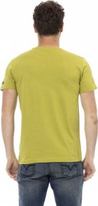 Trussardi Action T-shirty marki Trussardi Action model 2AT37 kolor Zielony. Odzież Męskie. Sezon: 3XL 3