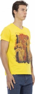 Trussardi Action T-shirty marki Trussardi Action model 2AT145 kolor Zółty. Odzież Męskie. Sezon: 3XL 2