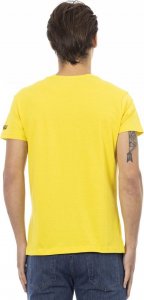 Trussardi Action T-shirty marki Trussardi Action model 2AT145 kolor Zółty. Odzież Męskie. Sezon: 3XL 3